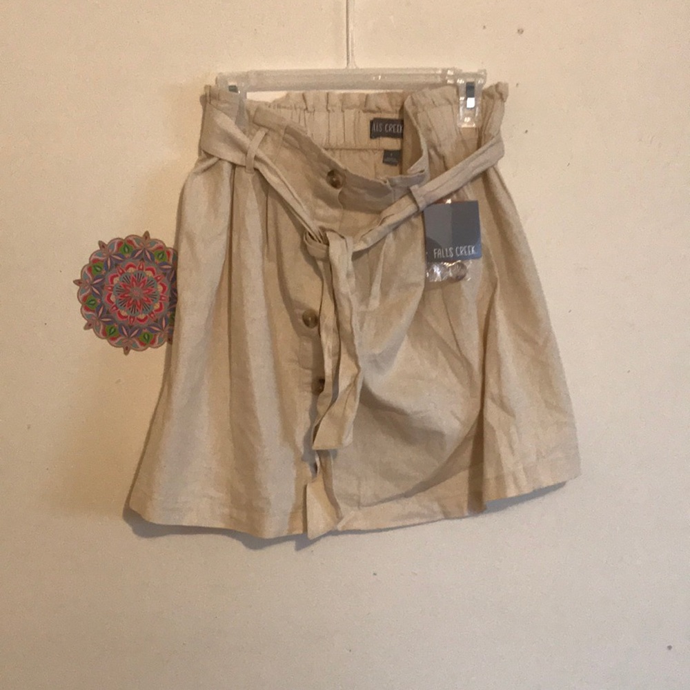 Paper bag skirt